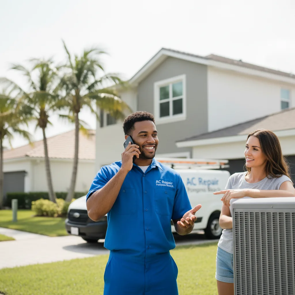 AC Repair Pompano Beach customer support in Hart